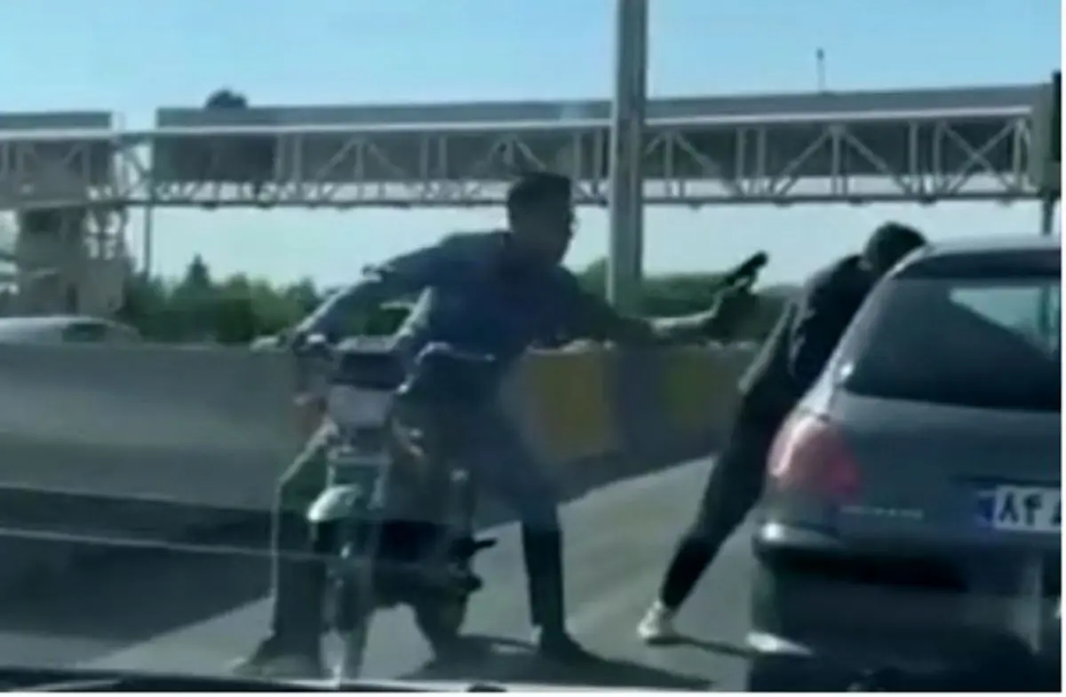 زورگیر اتوبان کرج ‌اسلحه گرم را فندک عنوان کرد!
