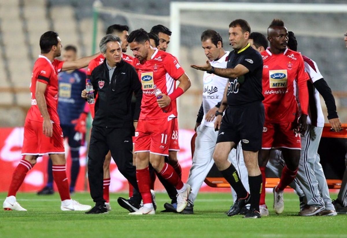 حضور هافبک محبوب پرسپولیس در باشگاه شباب الاهلی