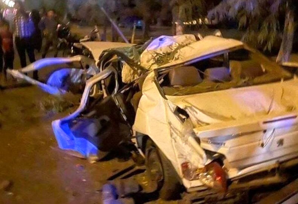 جان باختن مداح معروف در تصادف رانندگی