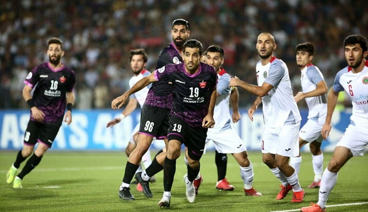 خلاصه بازی استقلال تاجیکستان-پرسپولیس؛ عبور از حریف مرموز