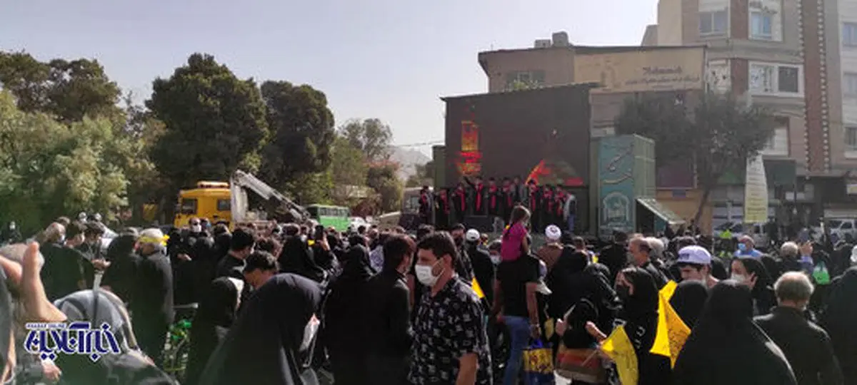 پیاده‌روی جاماندگان اربعین حسینی در تهران