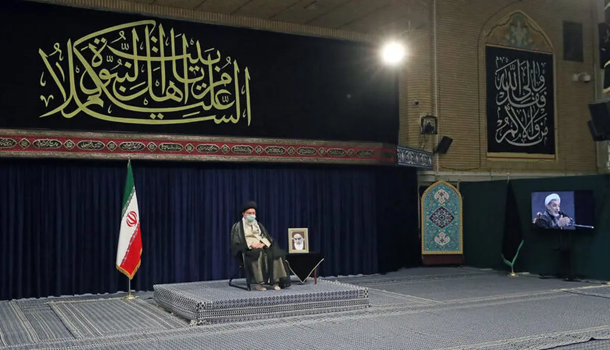 مراسم عزاداری اربعین حسینی با حضور رهبر انقلاب