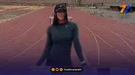 قاب ورزشی | تمرینات فائزه نسائی در پارک جنگلی