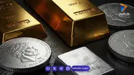 صعود طلا و نقره به بالاترین سطح سه هفته اخیر