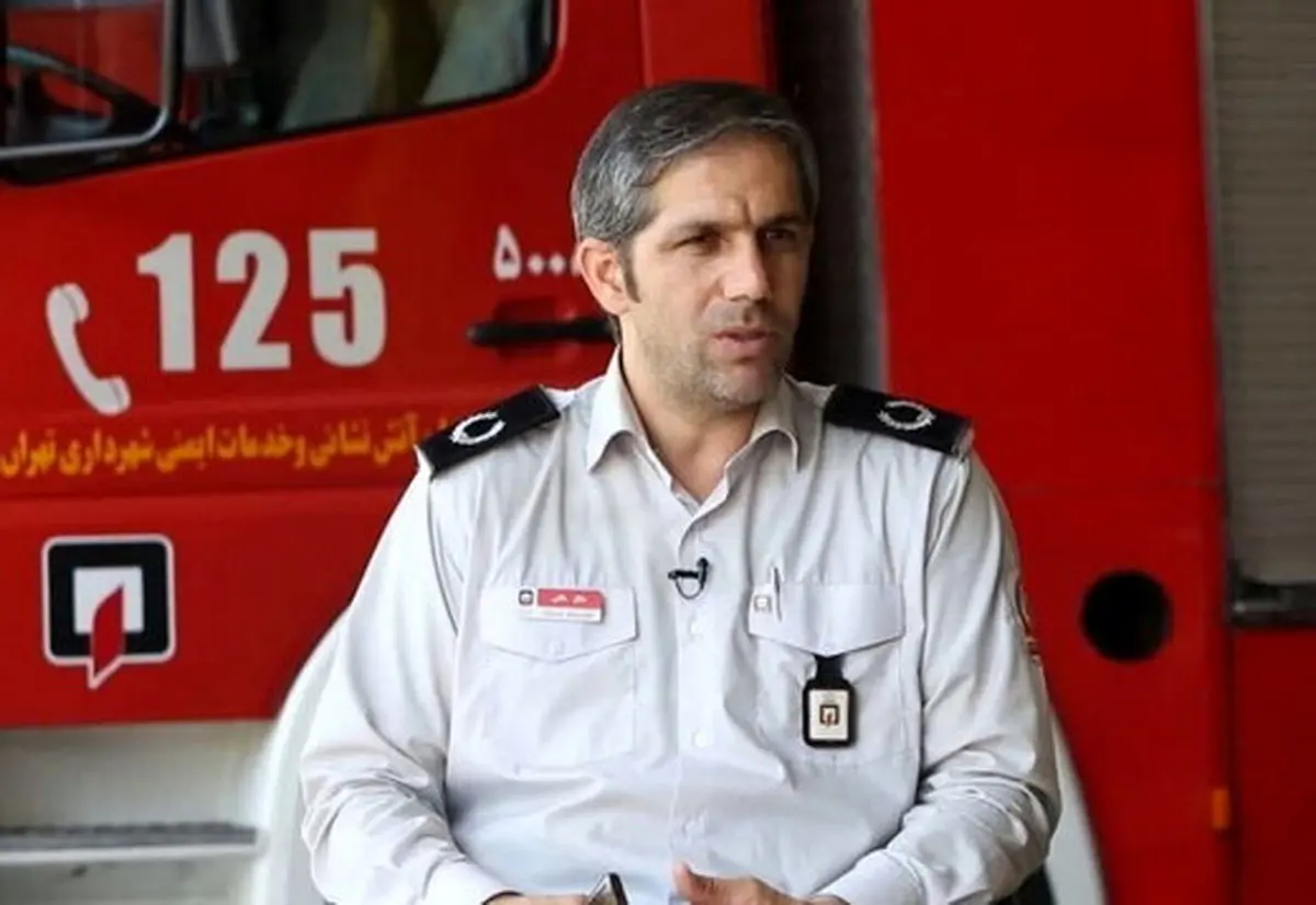 آتش‌سوزی پاساژ یک آتش‌نشان را راهی بیمارستان کرد