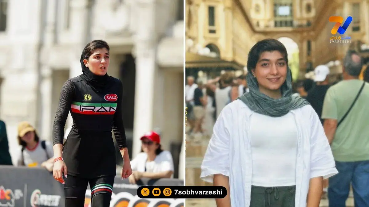 قاب ورزشی | مهسا صفرزاده ملی‌پوش سرعتی اسکیت ‌