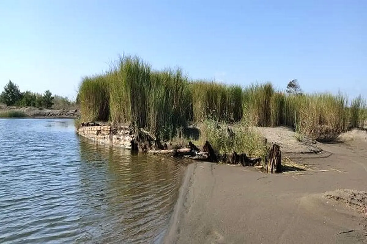 کشف بقایای یک کشتی تاریخی در آستانه اشرفیه گیلان