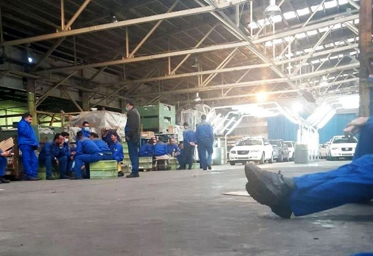 کارخانه ایرانخودرو تبریز تعطیل شد