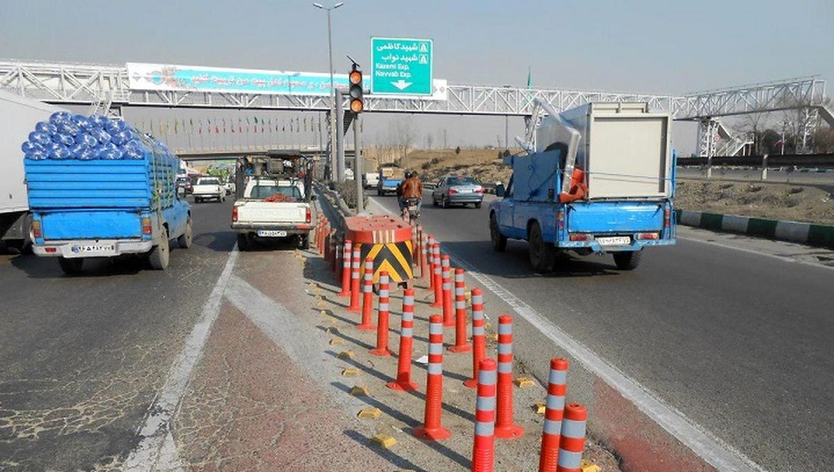 تماشا کنید | پلخواری در اتوبانهای تهران!