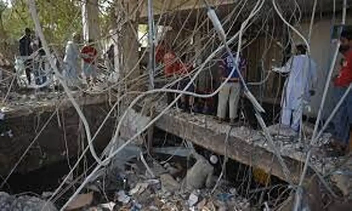 انفجار مهیب در پاکستان با ۱۵ کشته