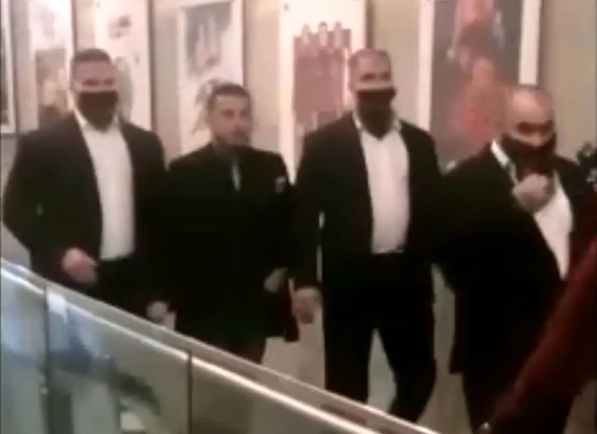 برخورد پلیس با سه بادیگارد غیرقانونی یک بازیگر