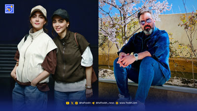 آلبوم تولد دختر شهرام قائدی