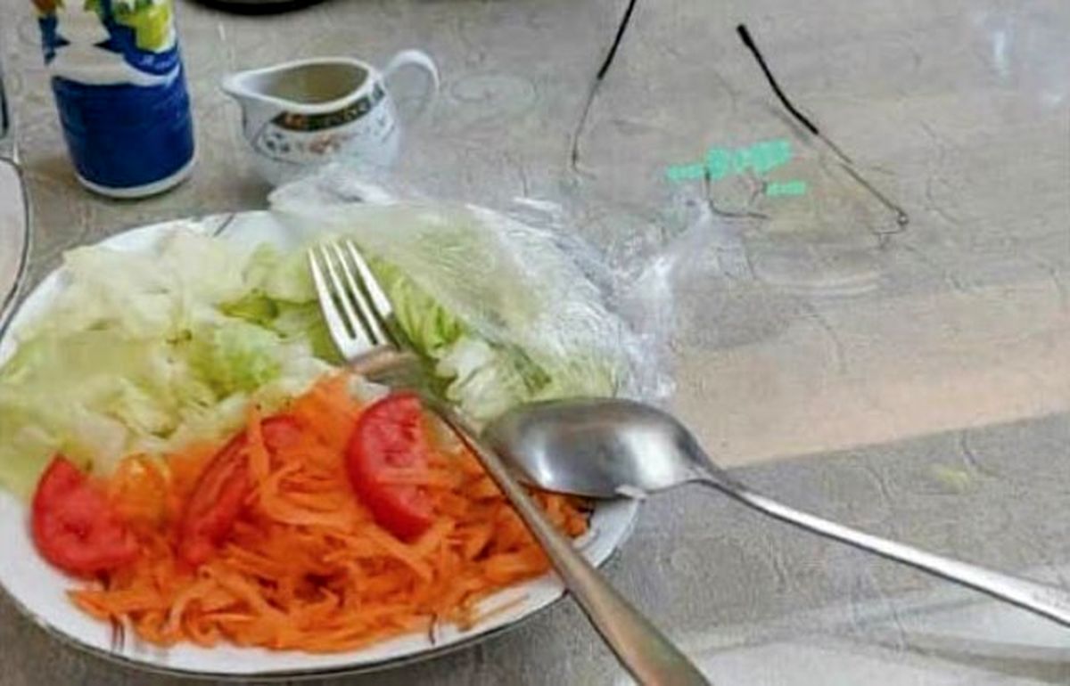 جنجال بشقاب سالاد آقای شهردار