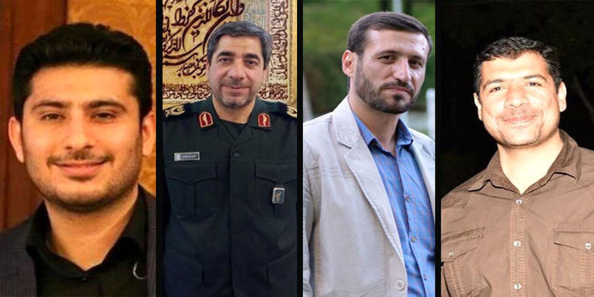 چهار ایرانی که همراه سردار سلیمانی شهید شدند