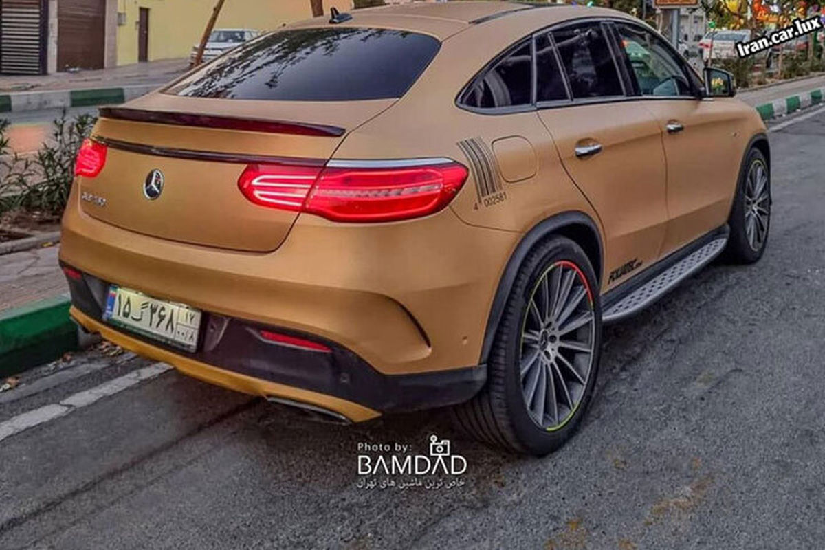 ببینید | مشاهده جدیدترین مرسدس بنز GLE کوپه در ایران