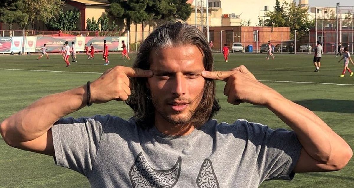 ارسال پیامک بدحجابی برای بازیکن اسبق پرسپولیس