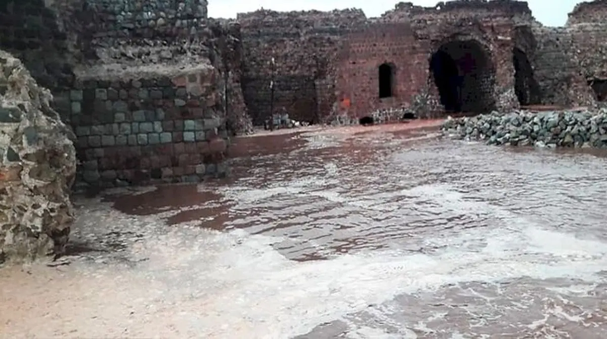 خسارت کلان سیل به آثار تاریخی هرمزگان