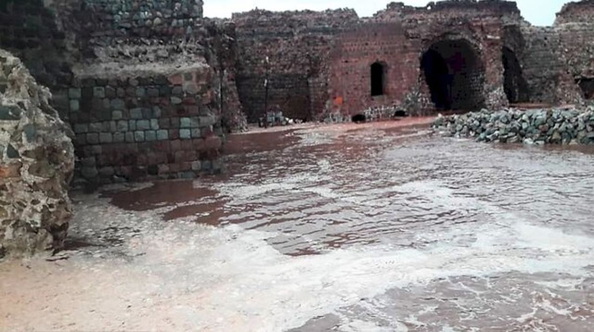 خسارت کلان سیل به آثار تاریخی هرمزگان