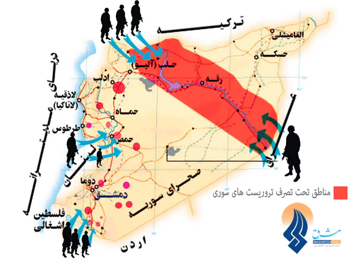 تلاش شش کشور برای تدارک حمله به سوریه