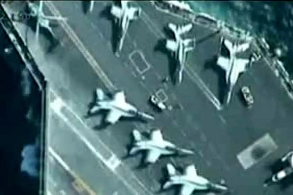 ببینید | اولین تصاویر از لحظه سقوط جنگنده F-35 آمریکایی