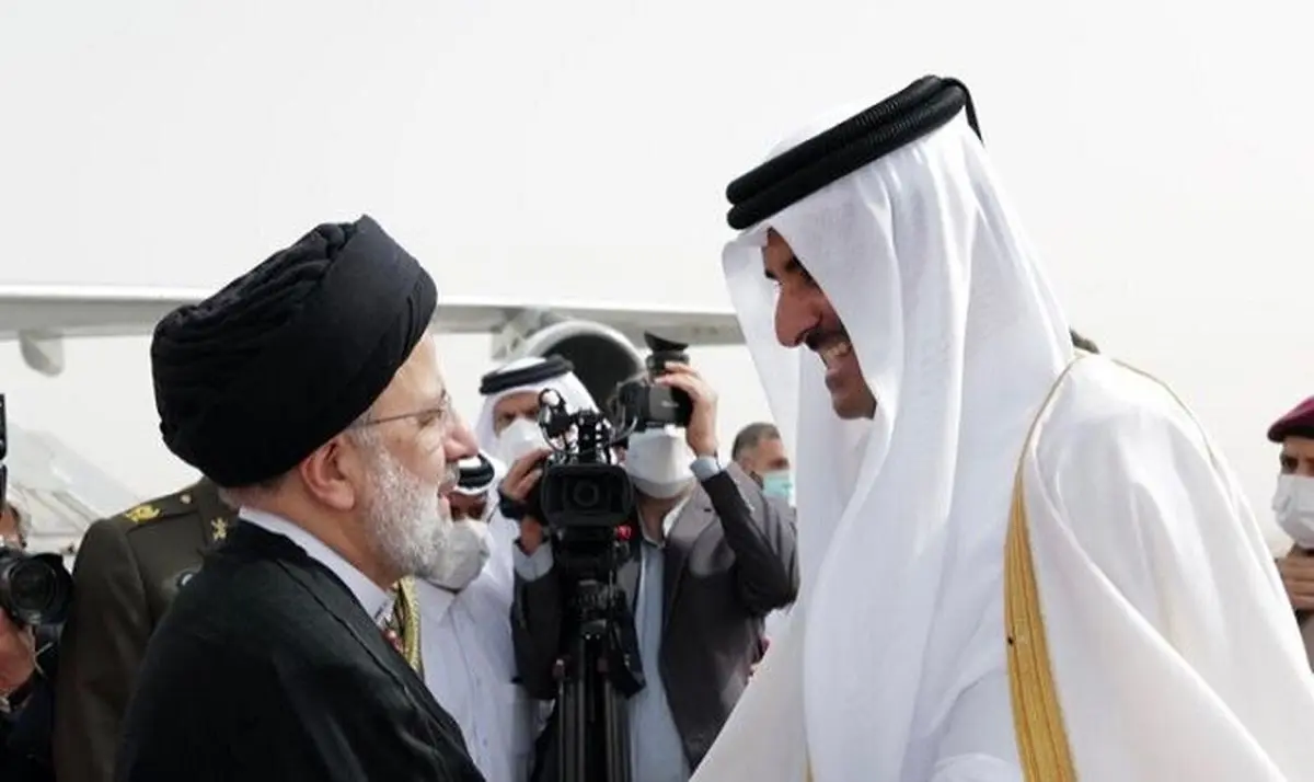 سه شرط رئیسی برای توافق در پاسخ به امیر قطر + عکس