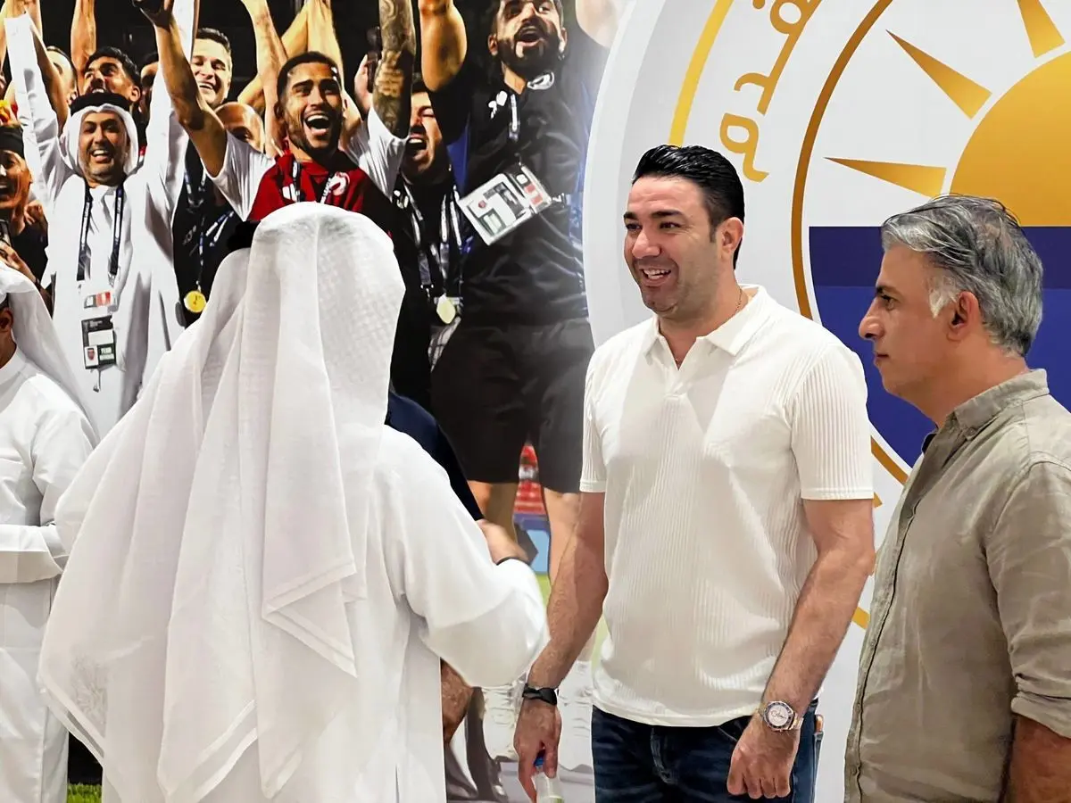 جواد نکونام شاهد برد بزرگ تراکتور در امارات!