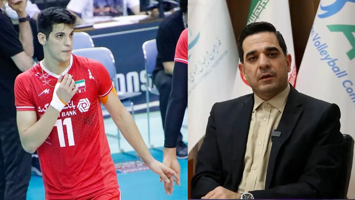 آخرین وضعیت صابر کاظمی از زبان رییس فدراسیون والیبال