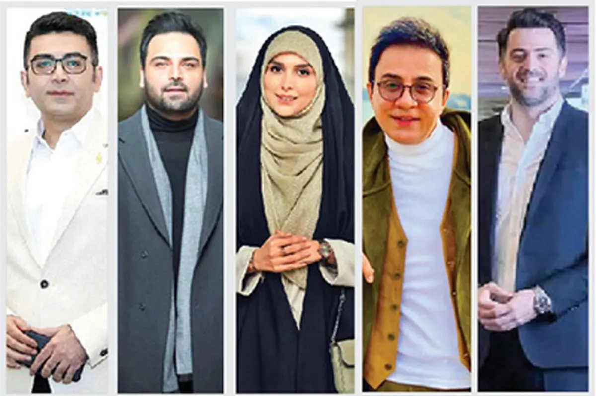 دوئل نوروزی مجریان در لحظه سال نو