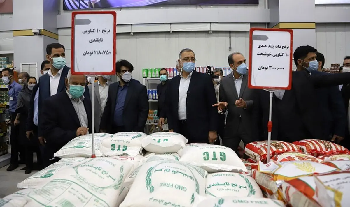 ببینید | وقتی برنج را به خاطر بازدید شهردار تهران ارزان کردند!