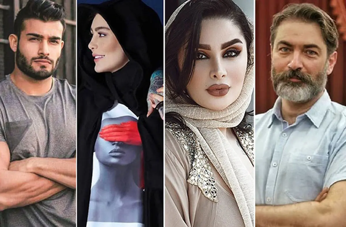 ‌مرور حواشی چهره‌های خبرساز سال ۱۴۰۰