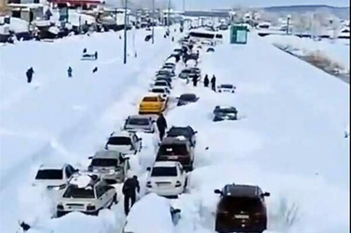 نجات شش مادر باردار از برف و کولاک ارسباران