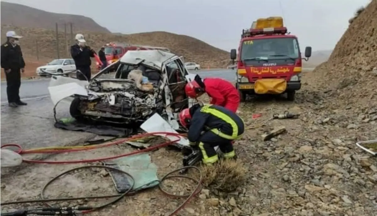 ۳۸ مسافر نوروزی ۳ روز قبل از عید در تصادفات جان باختند