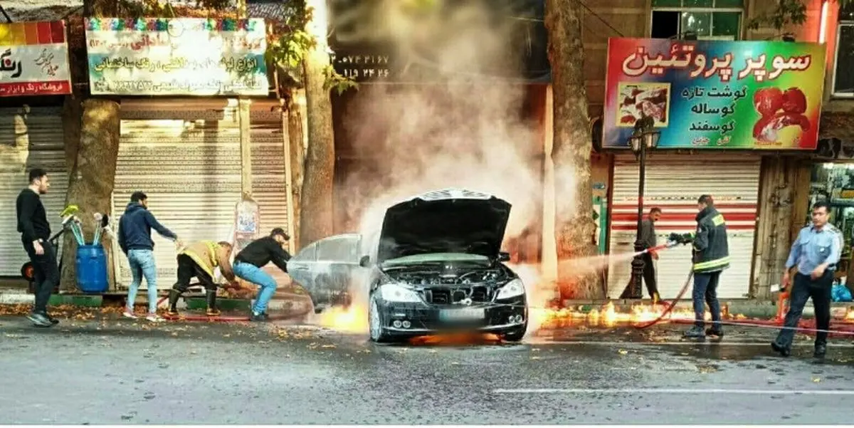معمای حریق عمدی خودروها در محله جوادیه تهران