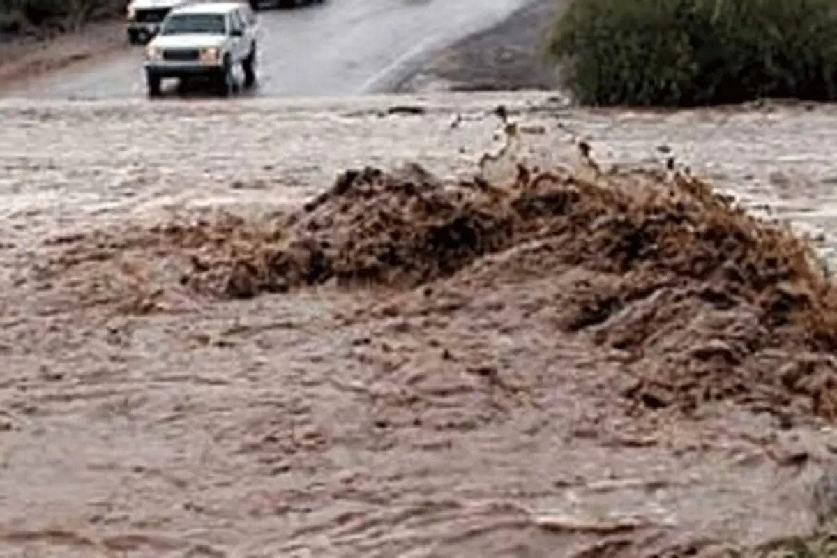 جاری شدن سیل در خراسان رضوی