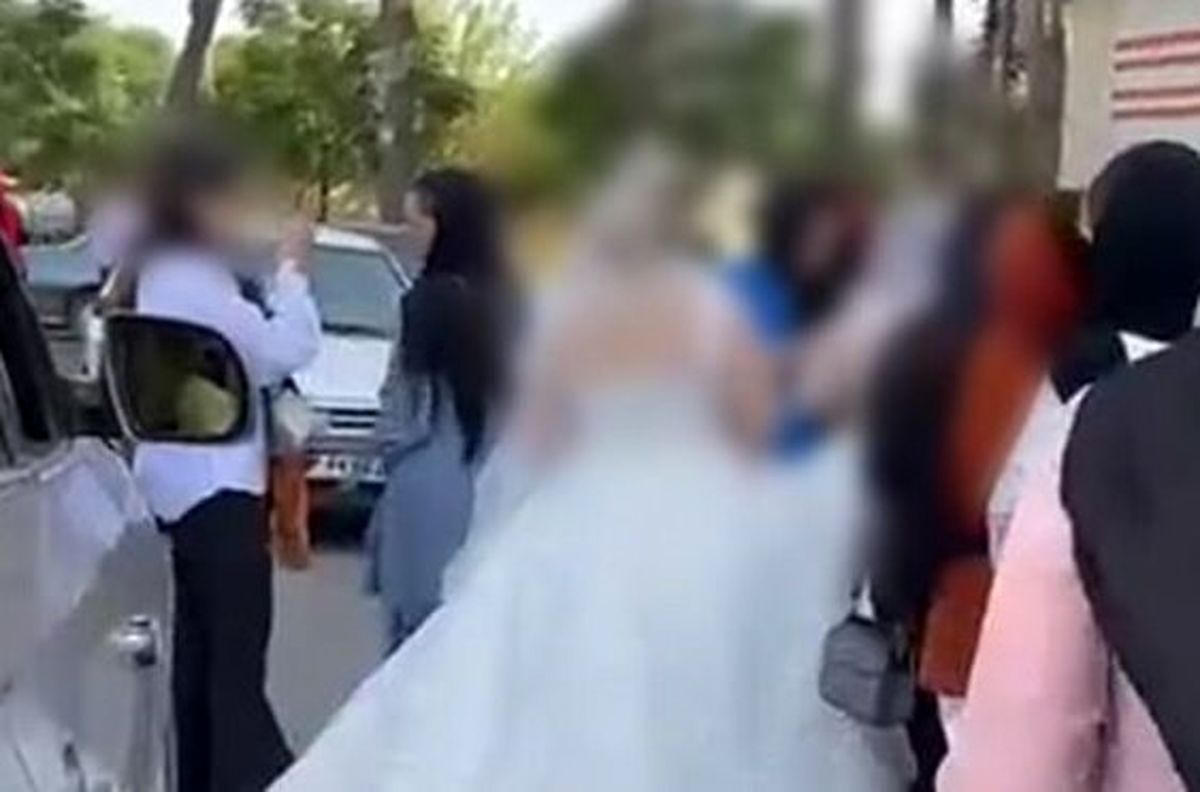 ببینید | اولین تصاویر از «فشن شو عروس» در خیابانهای بهارستان