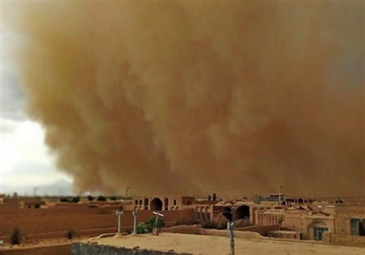 ببینید | طوفان با سرعت ۱۲۶ کیلومتر بر ساعت در زابل