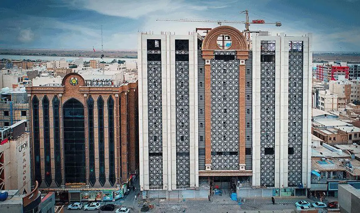 ببینید | وضعیت برج متروپل آبادان قبل و بعد از حادثه امروز