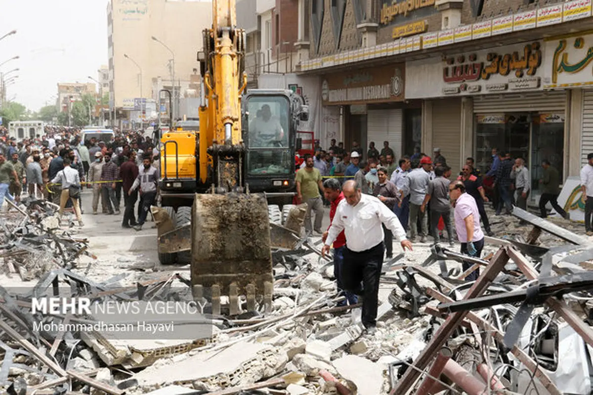 افزایش شمار جانباختگان حادثه آبادان به ۱۰ نفر