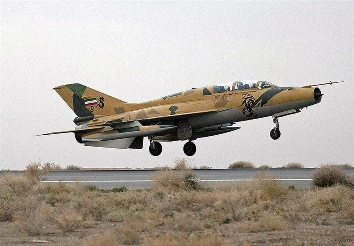 سقوط یک جنگنده شکاری در اصفهان