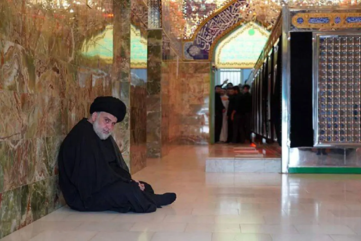 مقتدی صدر باز ‌هم ‌زیر‌ میز ‌زد