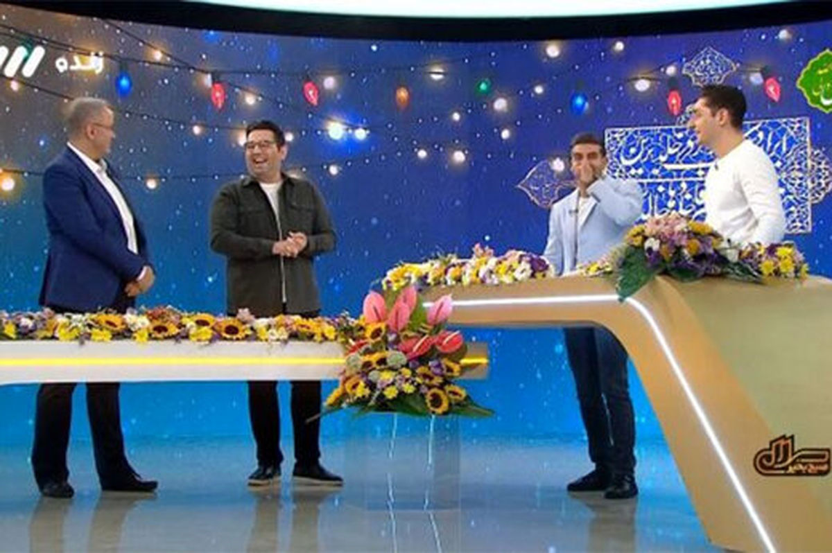 ببینید | شوخی مجری ایرانی با همکارش: شبیه پیکه و شکیرا هستیم!