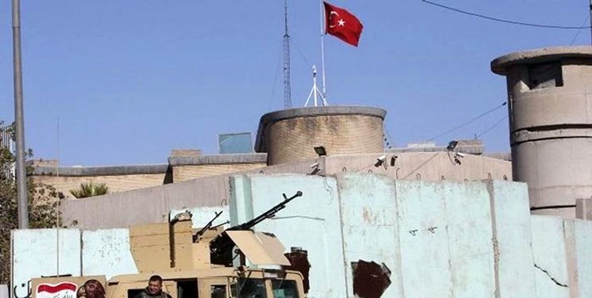 حمله موشکی به کنسولگری ترکیه در عراق