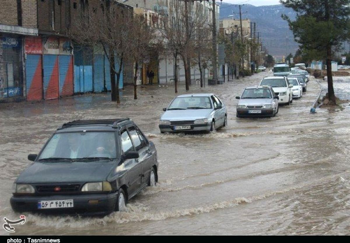 ویدئو | آبگرفتگی معابر یاسوج پس از نیم ساعت بارندگی