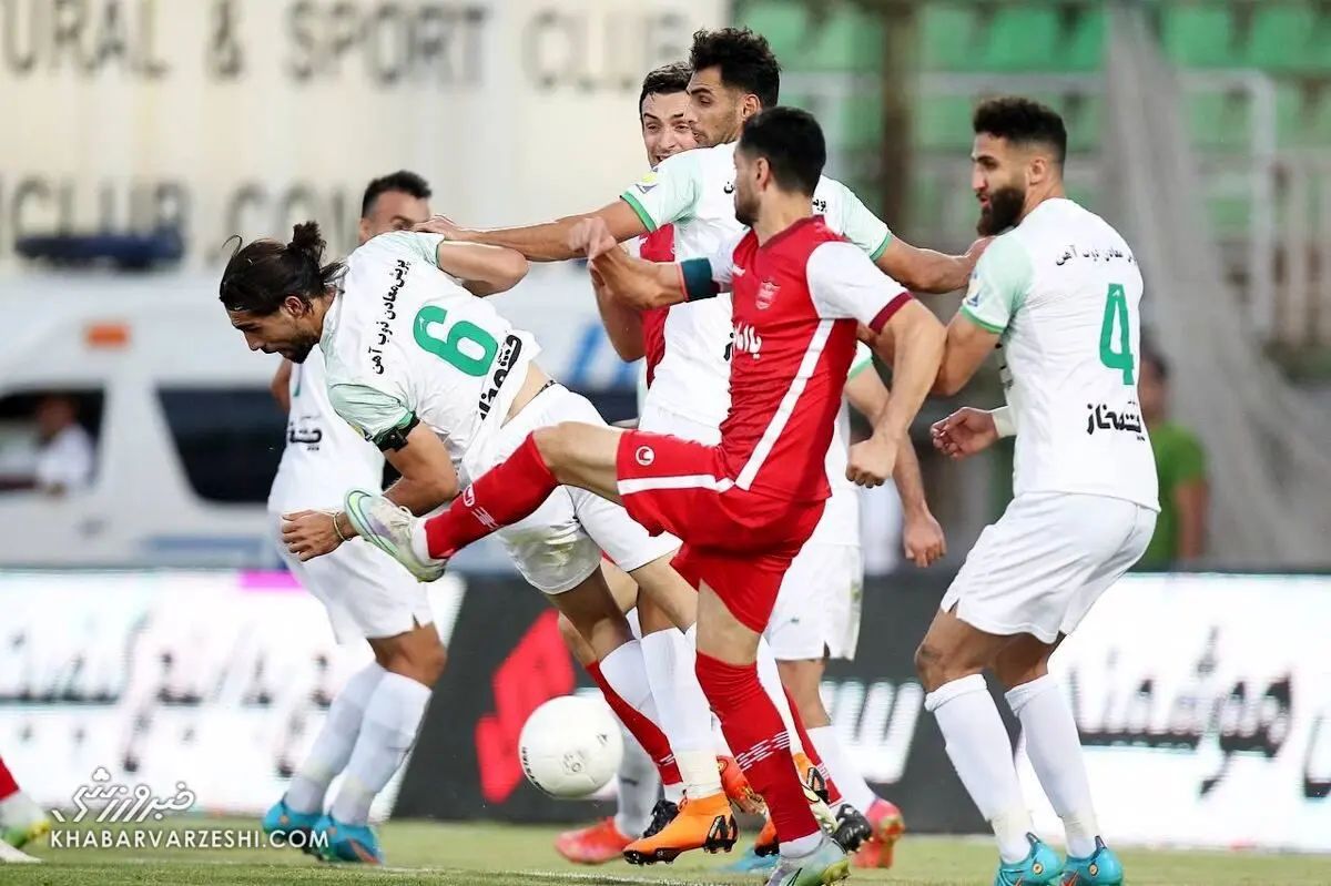 خلاصه بازی ذوب‌آهن-پرسپولیس؛ بدشانس و بی‌برنامه