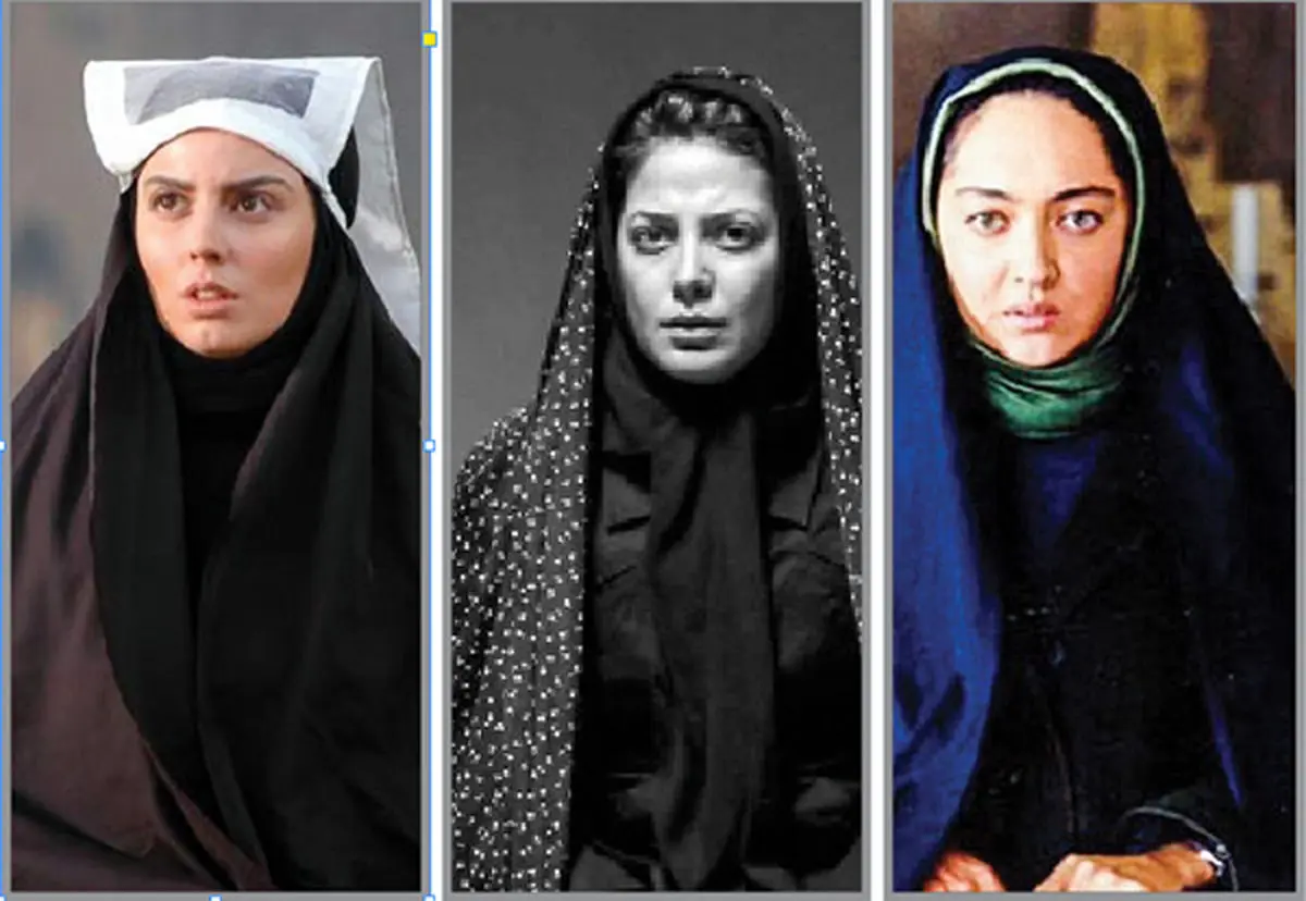 ‌ستاره‌های سینما در نقش زنان مذهبی‌ یا سنتی