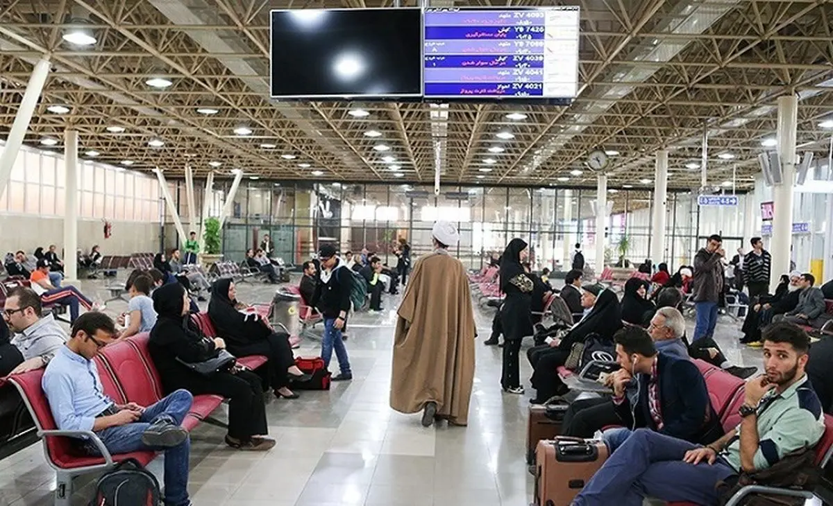 سرگردانی هشت ساعته مسافران پرواز تهران - مشهد در مهرآباد