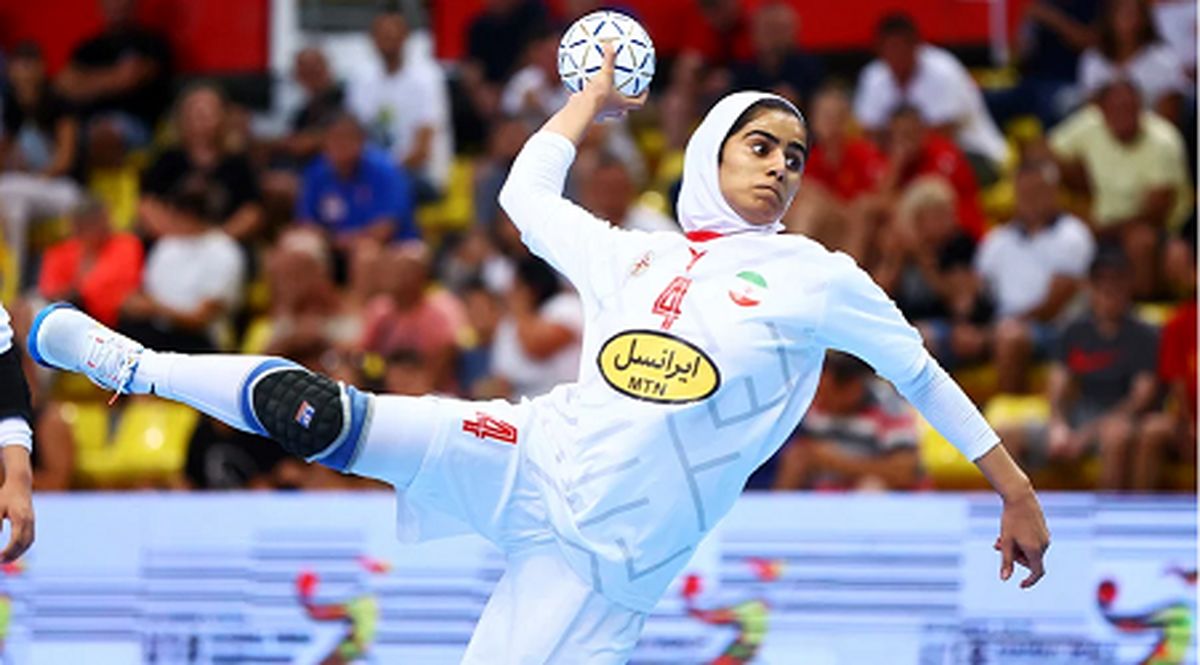 چشم هندبال دنیا به دختر اعجوبه ۱۷ ساله ایرانی