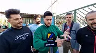 کری جالب هوادار پرسپولیس با استقلالی ها