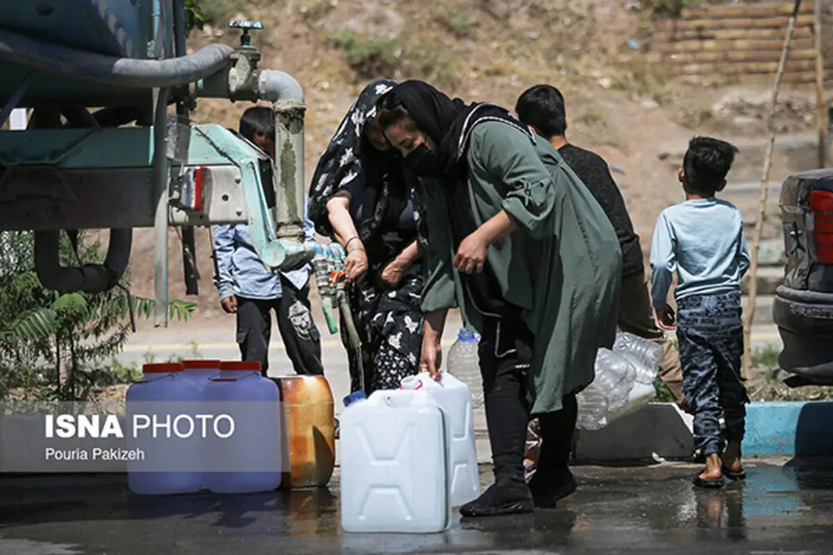 روایتی از چند روز بی‌آبی در همدان