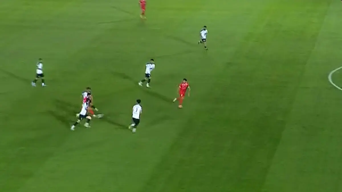 گل مردود پرسپولیس به ذوب آهن توسط علیپور